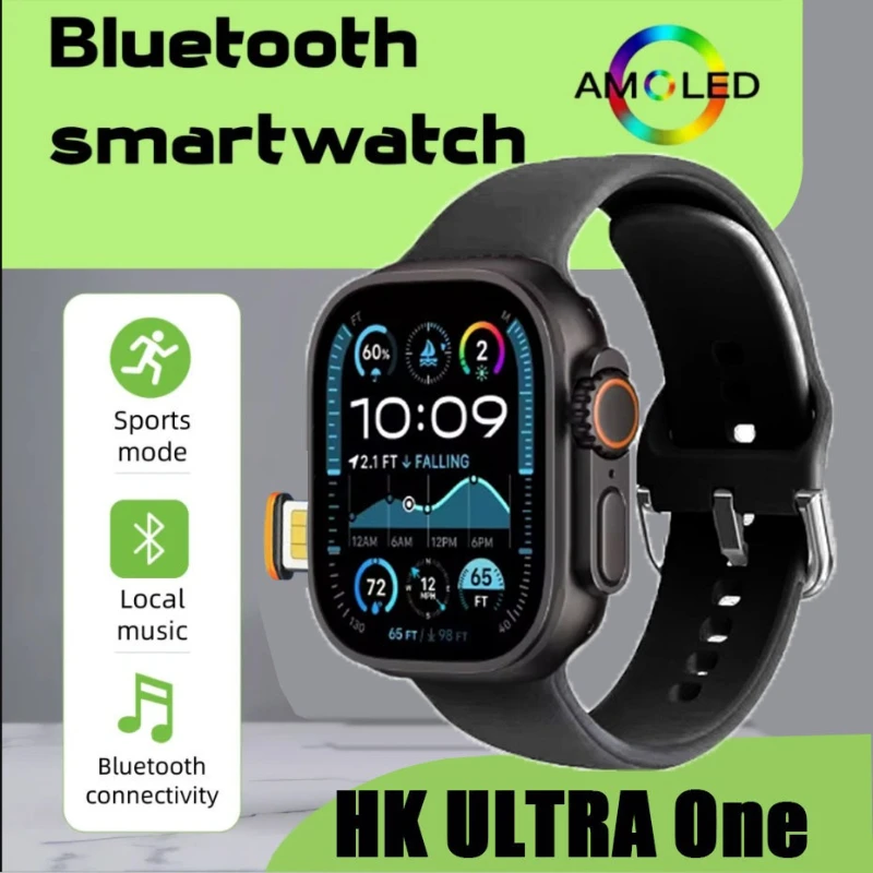 

Наслаждайтесь оригинальными смарт-часами HK Ultra One 4G, AMOLED-экраном, камерой, GPS, Wi-Fi, 32G ROM, сеть загрузки любого приложения, мужские и женские