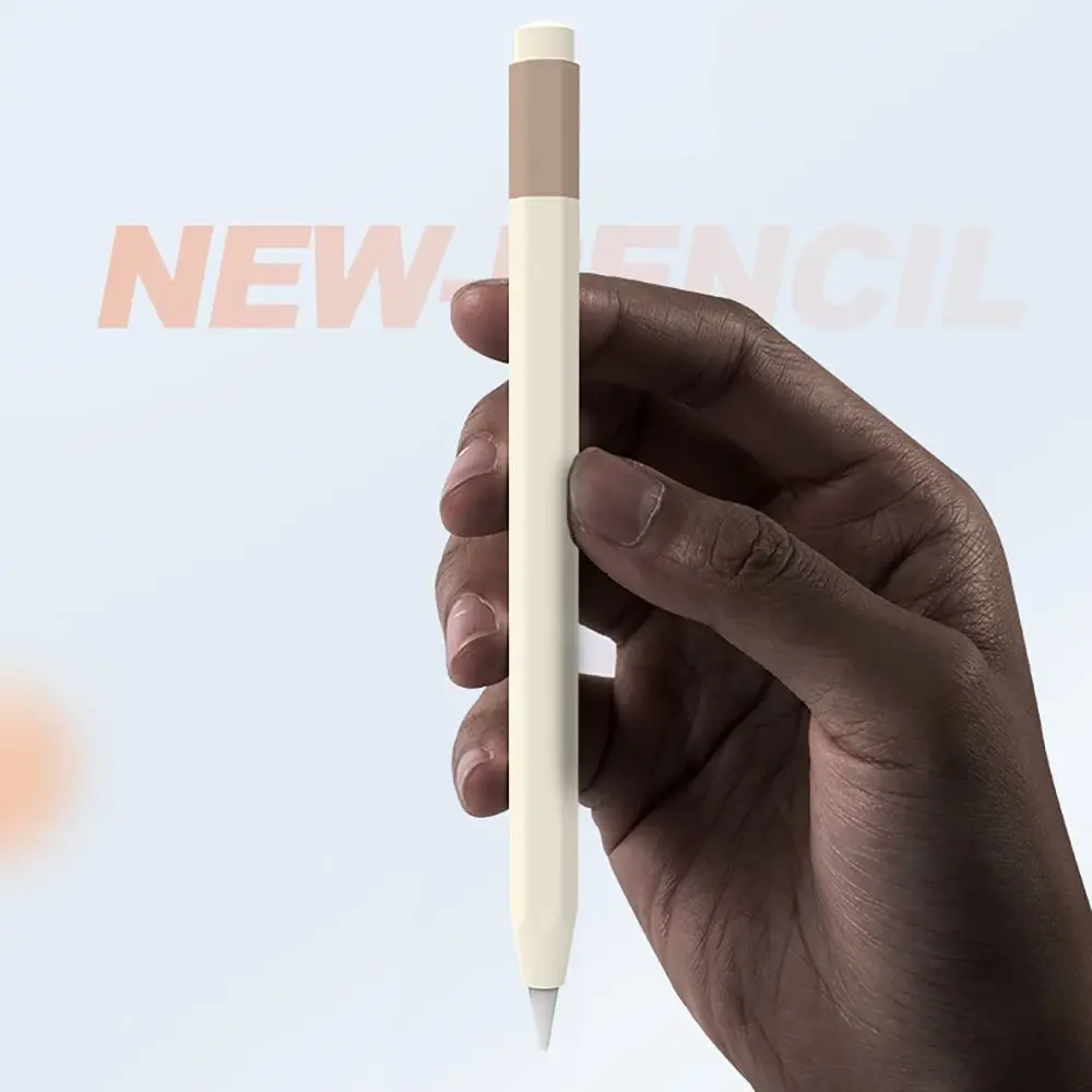 

Tablet Stylus Protective Case Silicone Shockproof USB-C Touch Pen Sleeve Simple Ergonomic for Apple Pencil 3rd Generation