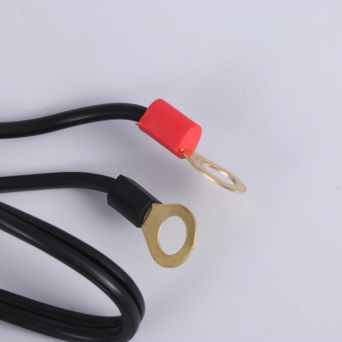 

Motorcycle Charging Cable 12V Black Plastic Metal Cord Home Outdoor Portable Power String Circuit for Motorbike