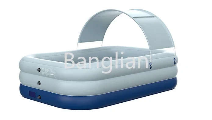 Household Automatic Inflatable Swimming Pool, Family Baby Swimming Bucket, Foldable Family Large Outdoor Adult Swimming Pool