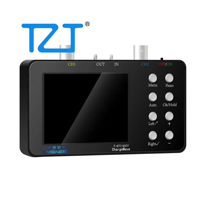 TZT SCO_2_10M Digital Oscilloscope 2 Channel Oscilloscope/High Voltage Probe Cable w/ 50M Sampling Rate & 10MHz Analog Bandwidth