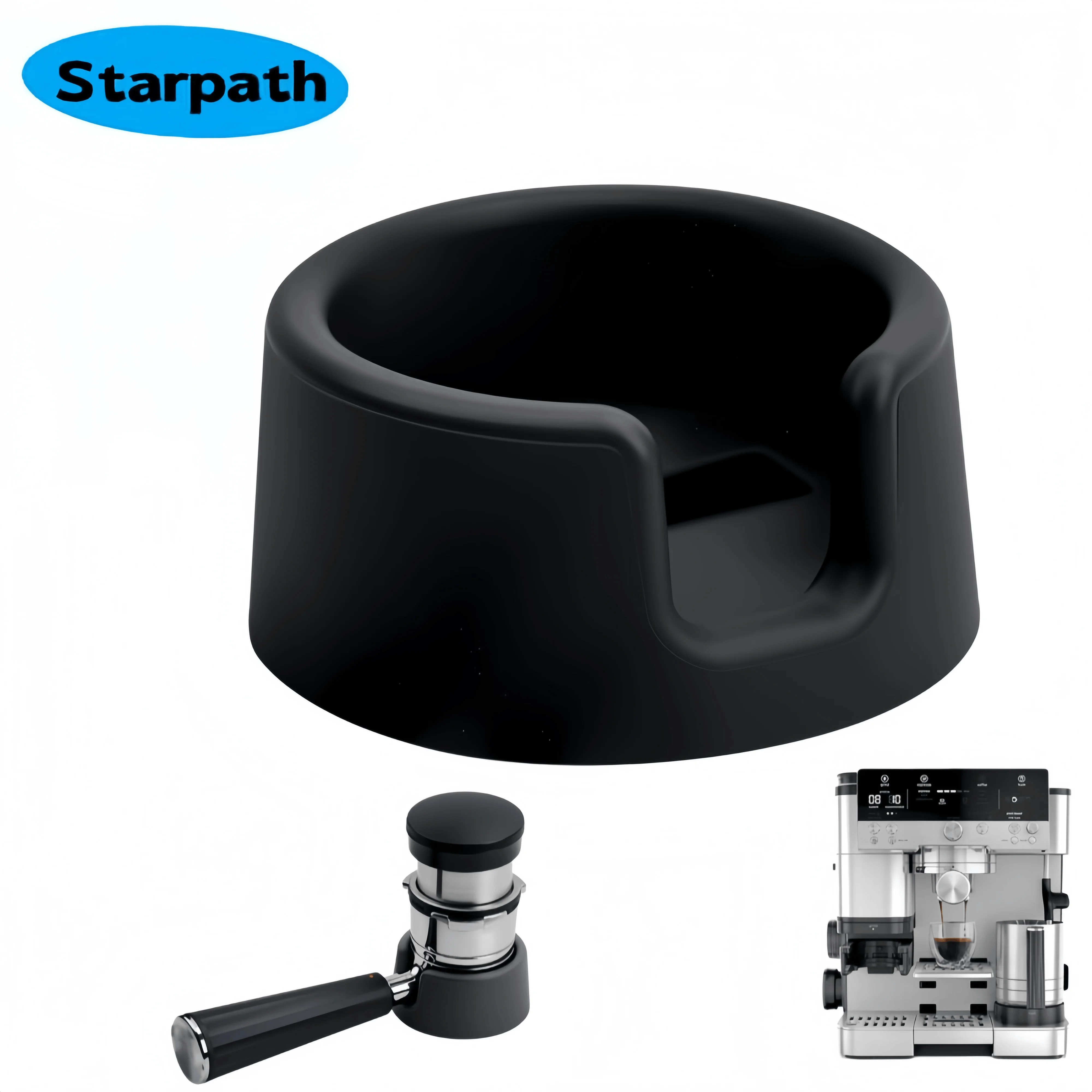 Portafilter Holder Compatible With Ninja Espresso Machine, Espresso Tamping Station for Ninja Luxe Cafe ES601 ES701