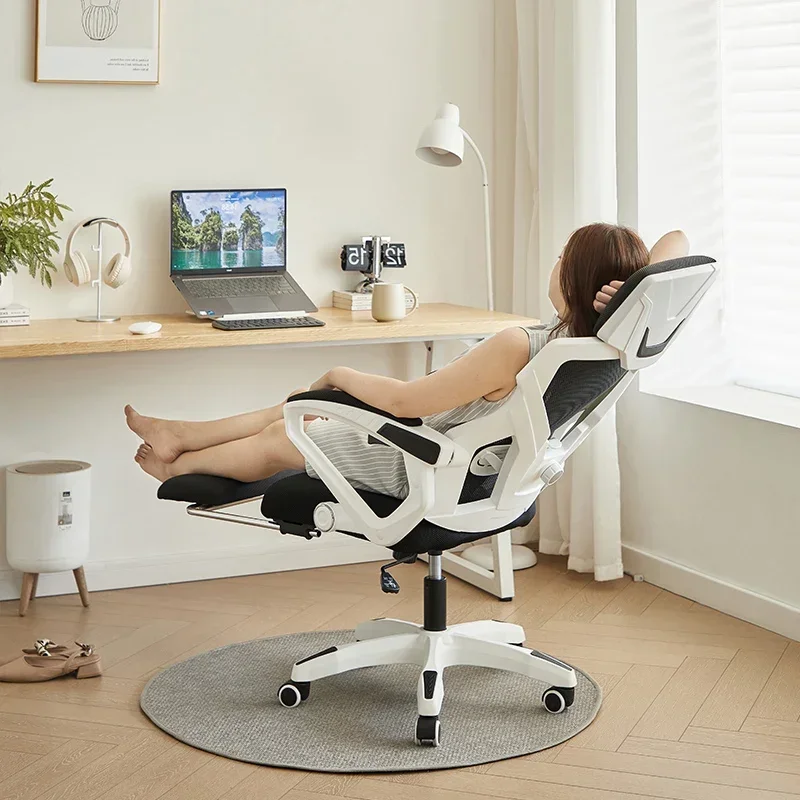 Cadeira ergonômica do escritório com rodas para meninos, Cadeira confortável do jogo, mobília home, decoração luxuosa