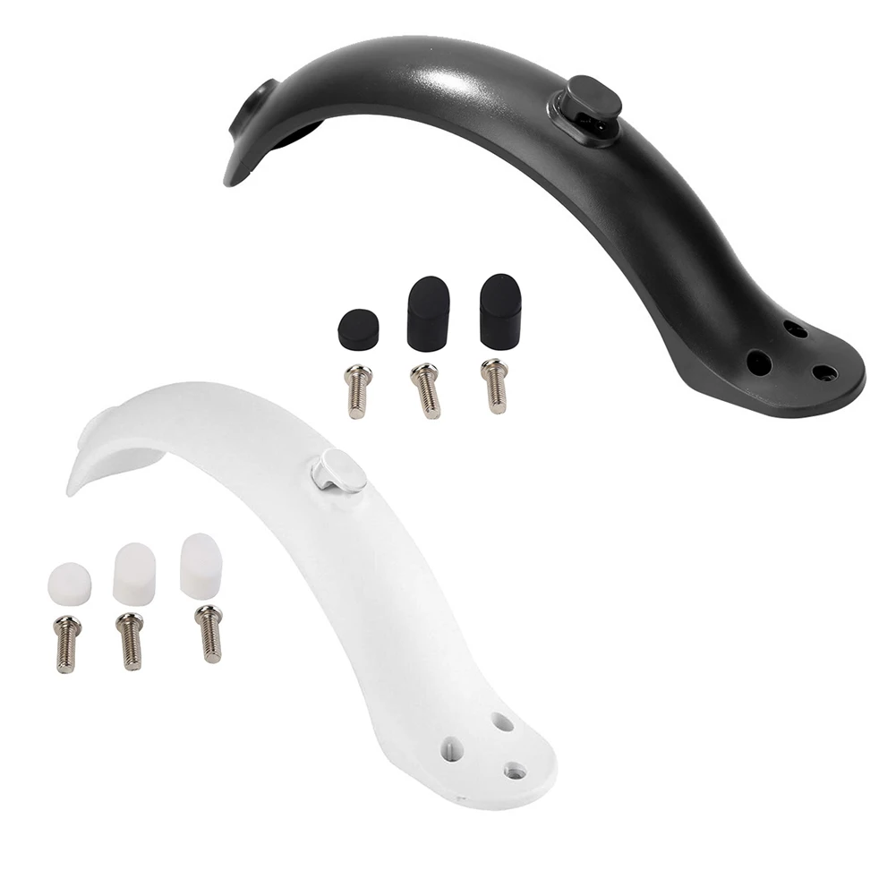 

Electric Scooter Fenders Scooter Wings Rear Mud Guard with Screws Suit ABS Mudguard Wings Bracket Kit for M365