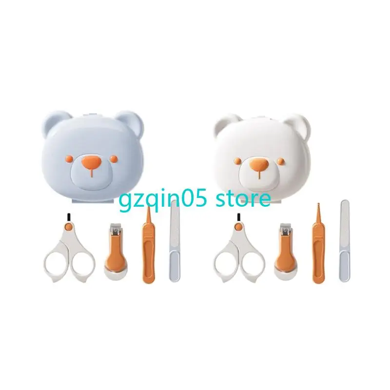 

H055 Newborns Nails Care Set Safety Clippers Scissors Nails File Grooming Essential