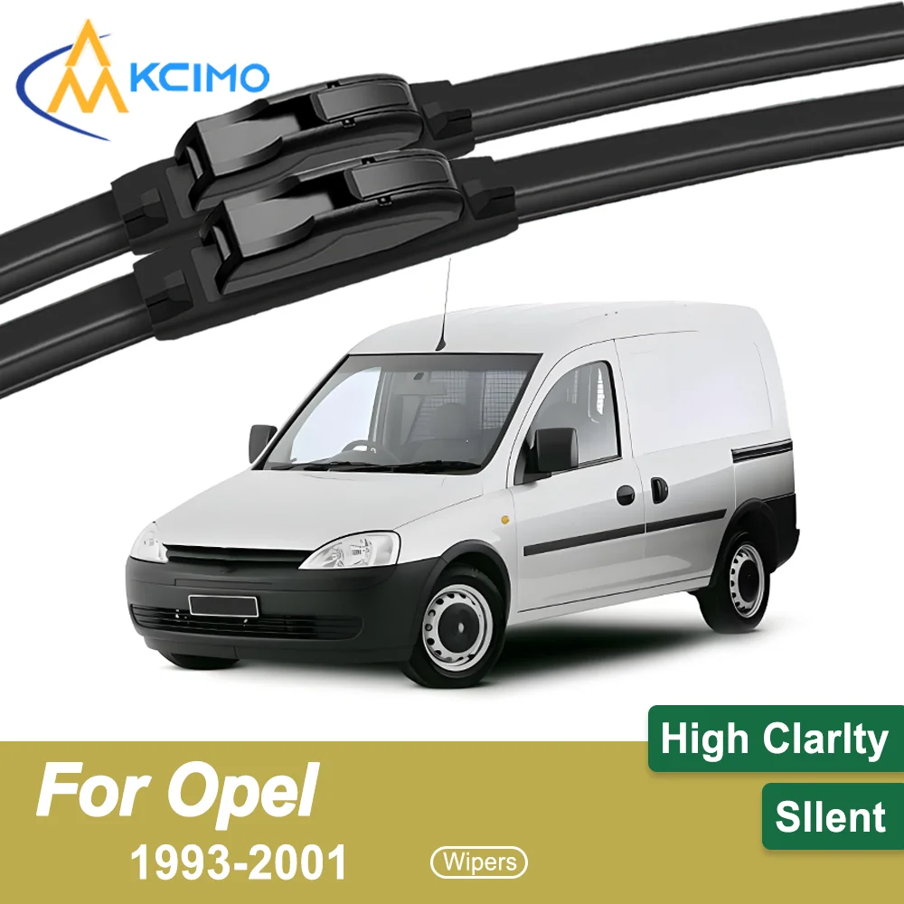 

2-Pack Superior Wiper Blades for Opel Combo B 1993-2001 All-Season Durable Quiet Wiping Uninterrupted Visibility