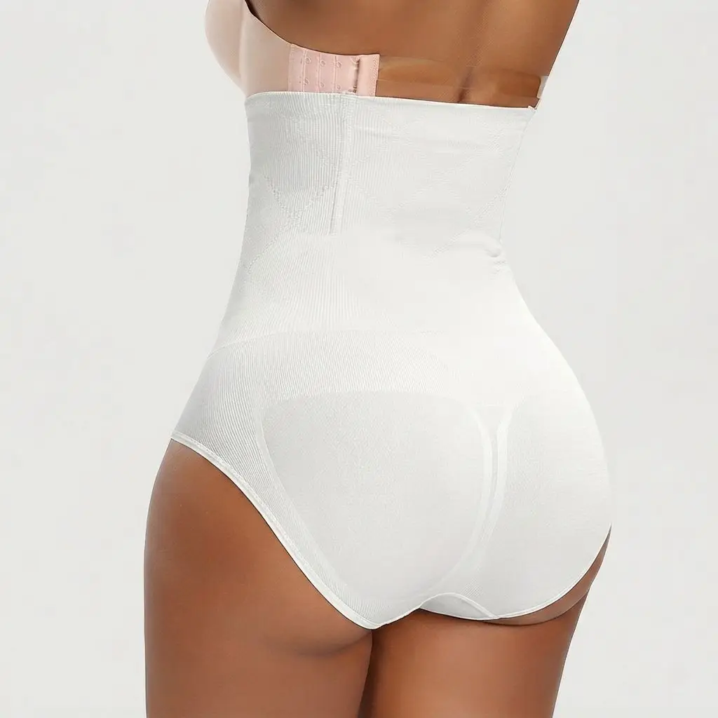 Fajas moldeadoras postparto para controlar la zona abdominal, ropa interior elástica de cintura alta que realza los glúteos.