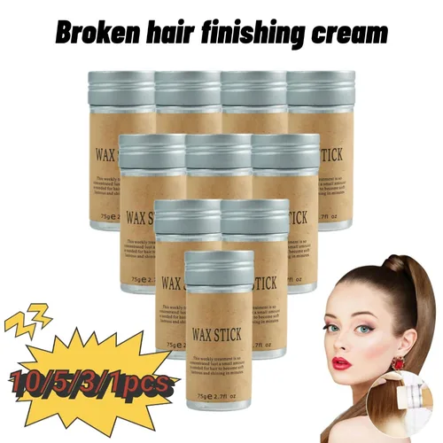 1/3/5/20 piezas artefacto para el cabello roto, barra de cera para el cabello, crema de Gel, estilismo profesional para el cabello, Frizz, fijo, esponjoso, herramientas para niños, hombres y mujeres