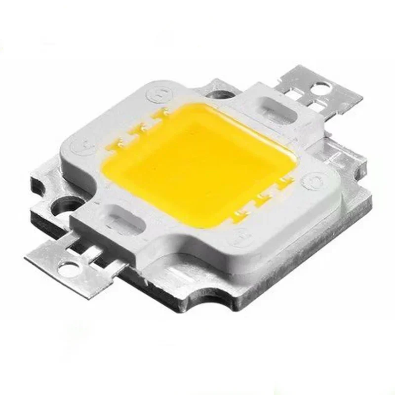 جهاز عرض DIY 12 فولت، ضوء فيضانات خارجي، فائق السطوع، 10 وات LED أبيض، شريحة LED بيضاء باردة لأضواء كاشفة متكاملة