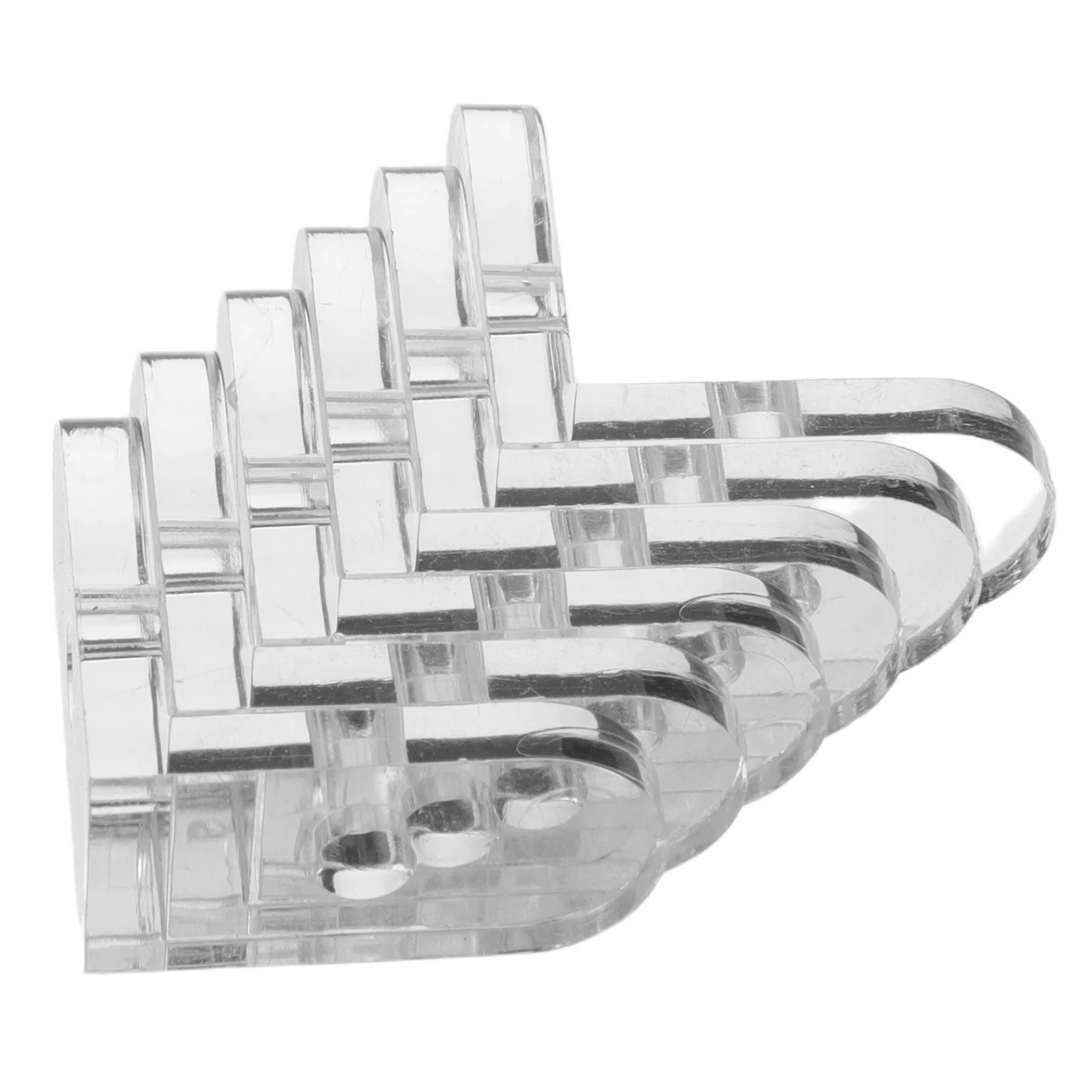 

10Pcs Transparent Glass Corner Brackets L-Shaped Supports for Glass Display Boxes Frames Clear Corner Reinforcement Braces