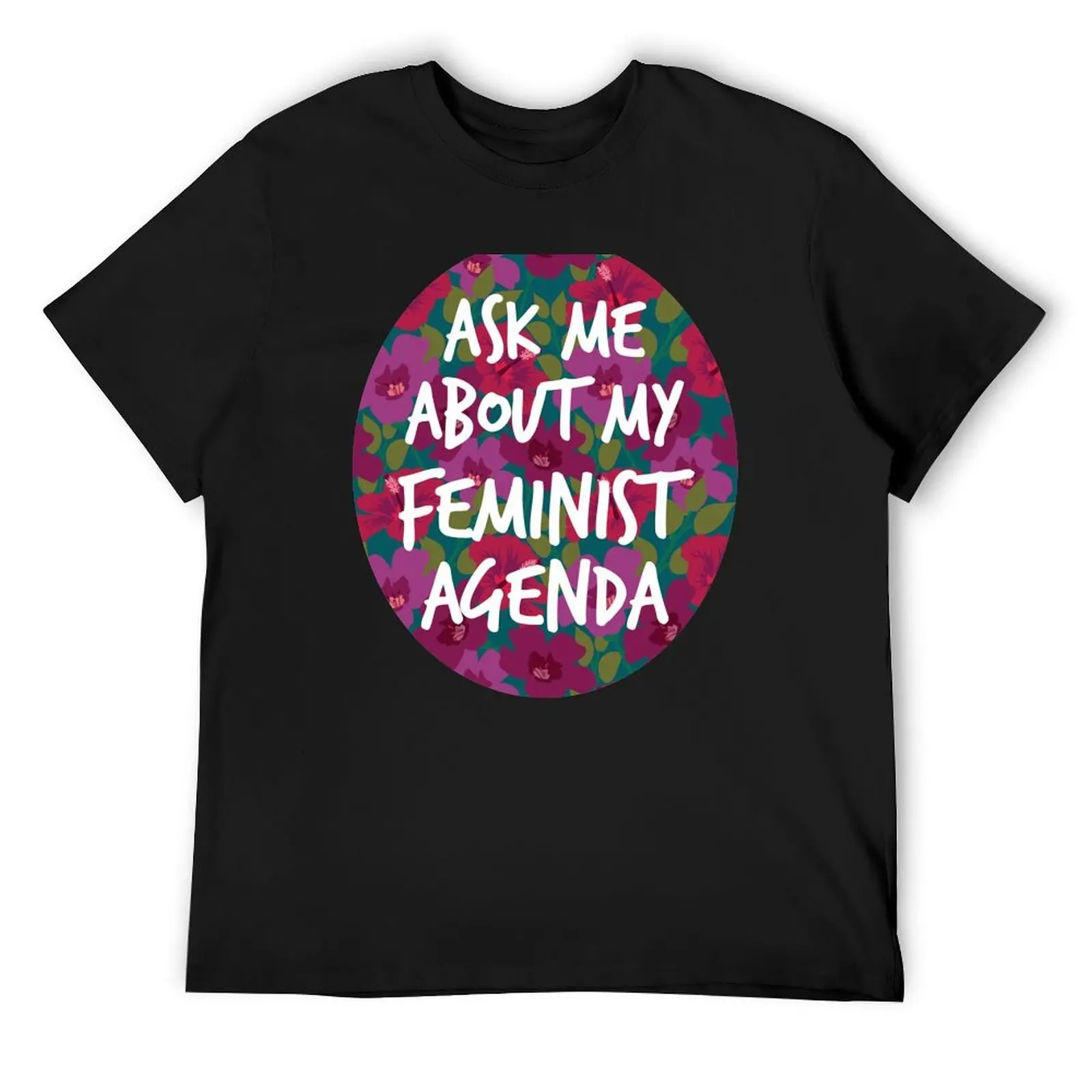 

My Feminist Agenda T-Shirt man t shirt Clothing sweat fashion shirts funny t shirts men