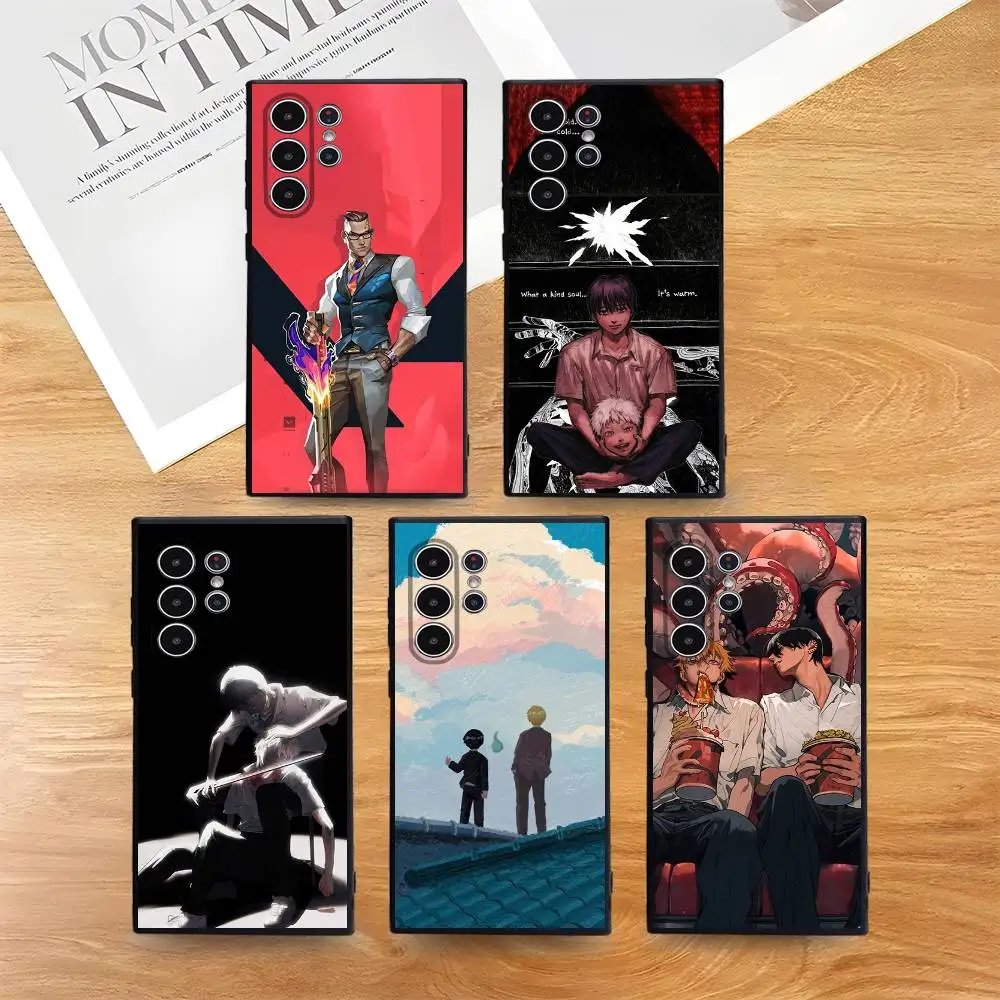 

Anime The S-summer H-hikaru Died Phone Case For Phone S Series S21 S22 S23 S24 S25 FE Plus Ultra TPU Soft To Skin-friendly Case