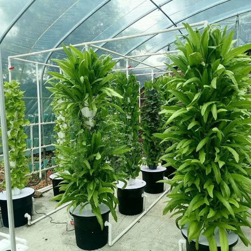 Vertical planting vegetable equipment Hydroponic column Soilless cultivation vegetable hydroponic tower Automatic planting