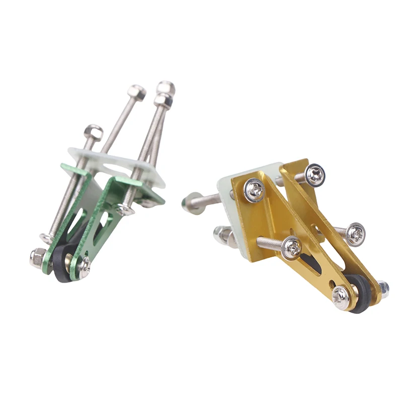 1PC TOC Four-point Rocker Aluminum Rock Arm 4-Point Servo Arm Horns For RC Airplane Parts/Accessories H32*W24*L30mm