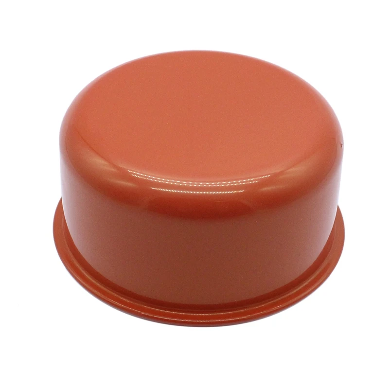 Round Push In Breather Valve Cover Breathers Replacement For SBC BBC SBF 327 350 302 454 502 Orange