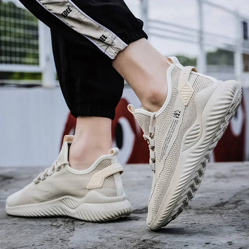 Spring Autumn Men's Shoes Waterproof Casual Wear resistant Anti slip Running Sneakers New Trendy Versatile Low Top Shoes