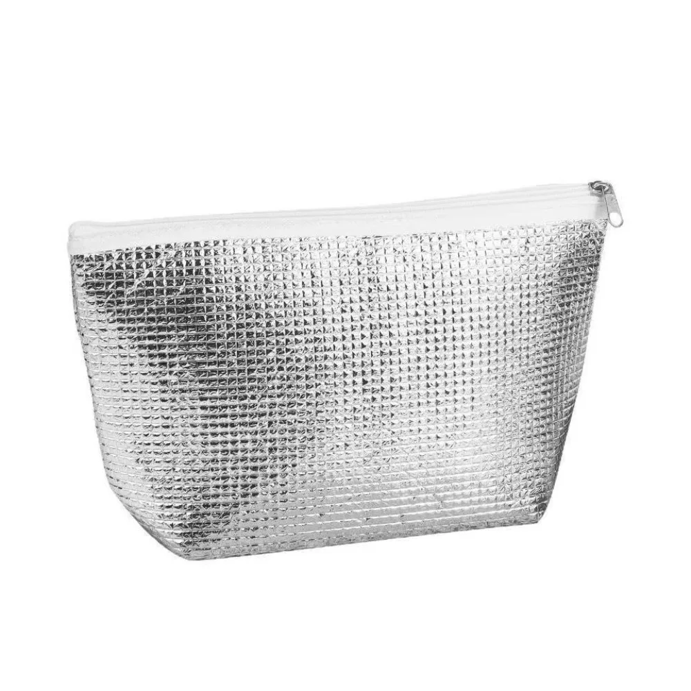 New Aluminum Foil Thermal Lunch Bag Thickened Leak Proof Zipper Thermal Bag Waterproof Reusable Lunch Box Bag Travel