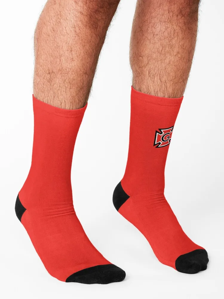 جوارب Grinnell College Socks للمشي لمسافات طويلة، جوارب رياضية مصممة غير قابلة للانزلاق للسيدات للرجال #3