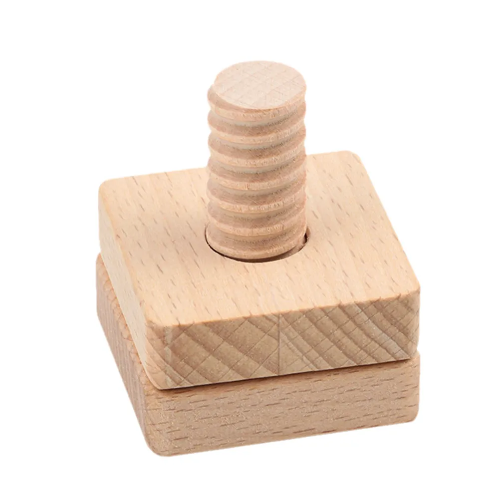 

Wooden Children Assembled Screw Matching Educational Plaything Early Learning Preschool Parent Child Interaction Hand Eye