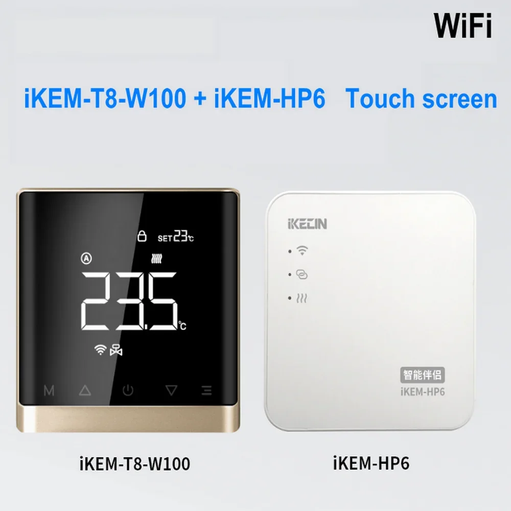 

WiFi Water Floor Heating Thermostat Gas Boiler Temperature Controller Smart Voice Control Smart Room Smart Life Wifi Thermostat