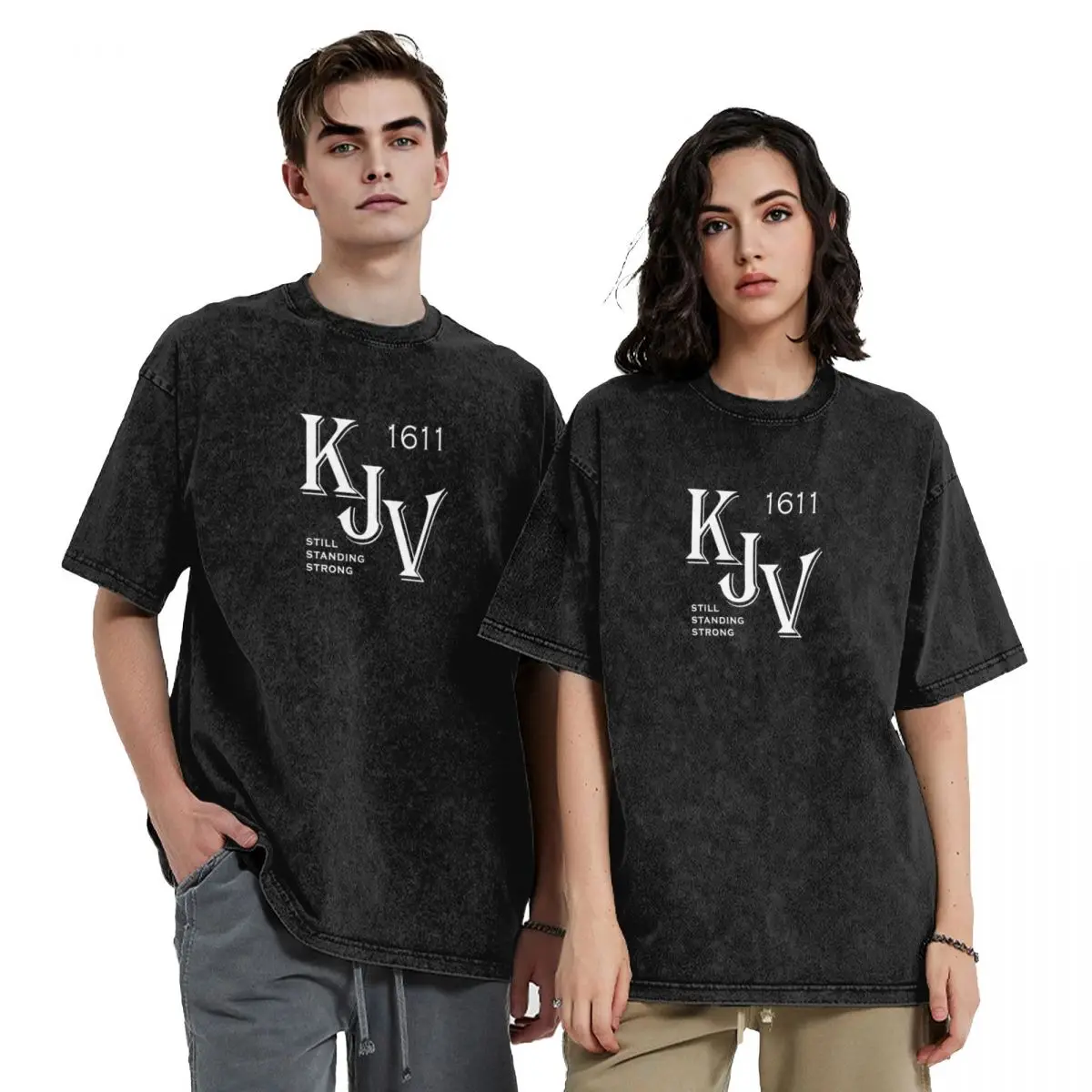 

KJV King James Bible 1611 Still Standing Strong T-Shirt custom t shirt clothes heavyweights heavyweight t shirts for men
