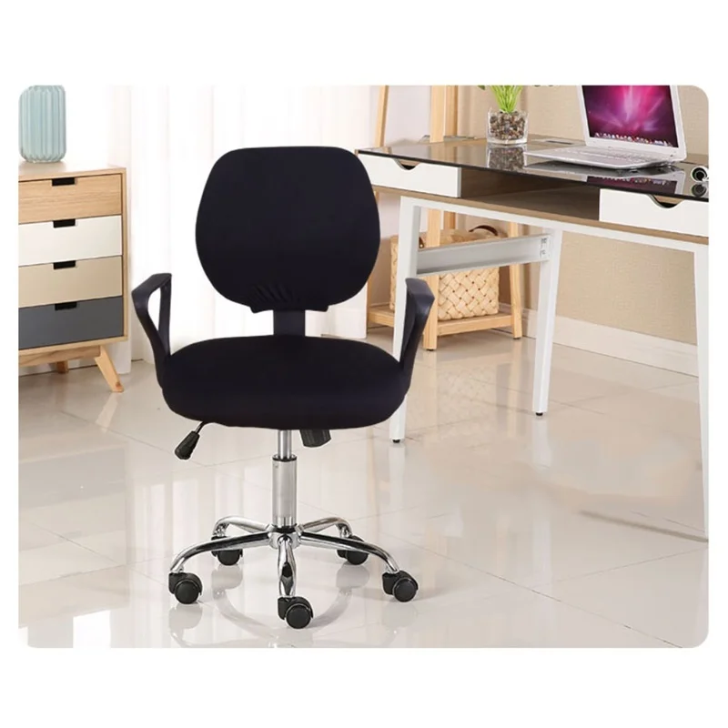 2 Pcs Universal Computer Office Chair Backrest Cover Protective Stretchable Rotating Drafting Chair Slipcover