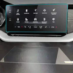 Tempered glass Screen Protector For Skoda Octavia A8 10 Inch 2020 2021 Car Multimedia Radio Display Auto Interior Accessories
