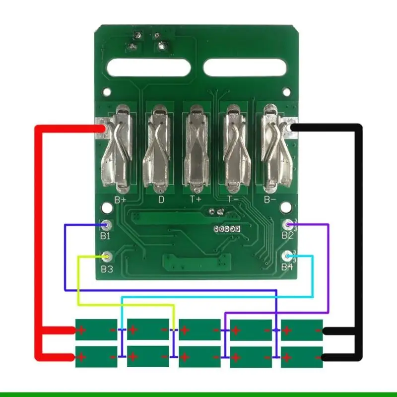 U55C Universal 18V LiBattery Charging Protections Board For Enhances Performances