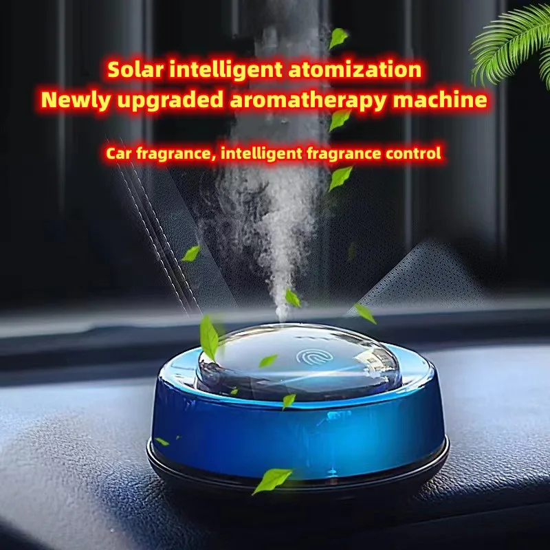 Newly upgraded solar smart car spray fragrance car perfume accessories car perfume car air freshener