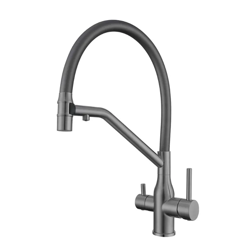 Factory Hot Cold Mixer Stainless Steel Water Purifier Faucet 3 Way Filter Purifier Water Tap For Kitchen