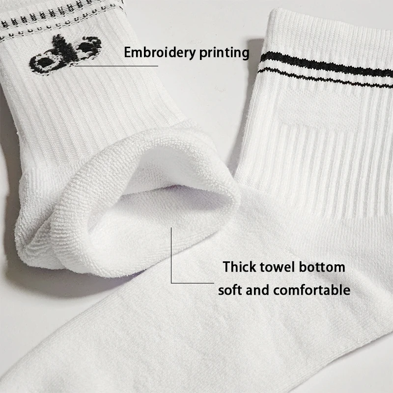 

Yoga Socks Unisex Throwback Sock Cotton Sports Socks Mid-length Stockings Four Leisure Seasons Running Sock Soft Comfortable