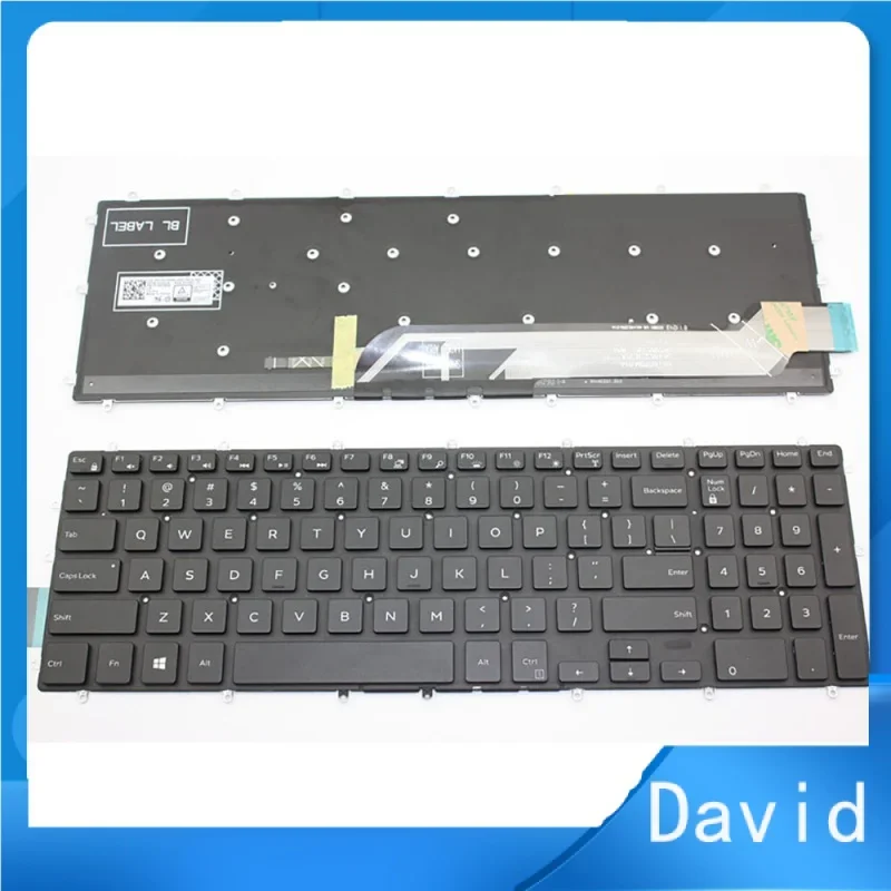 New for Dell P66F001 P72F001 P72F002 P75F002 P75F003 US Backlit Keyboard white blue red