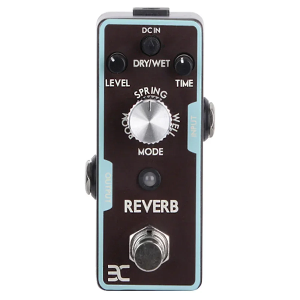 

ENO Reverb Guitar Effects Pedal Spring/Deep Well WET/Hall/DRY Adjustable 3 Reverb Tones Pedal Electric Guitar Accessories