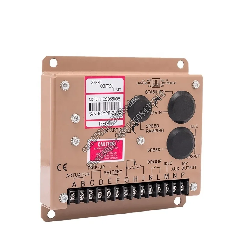 Generator Speed Controller  ESD5500E for  engine replacement hot sale  generator  governor