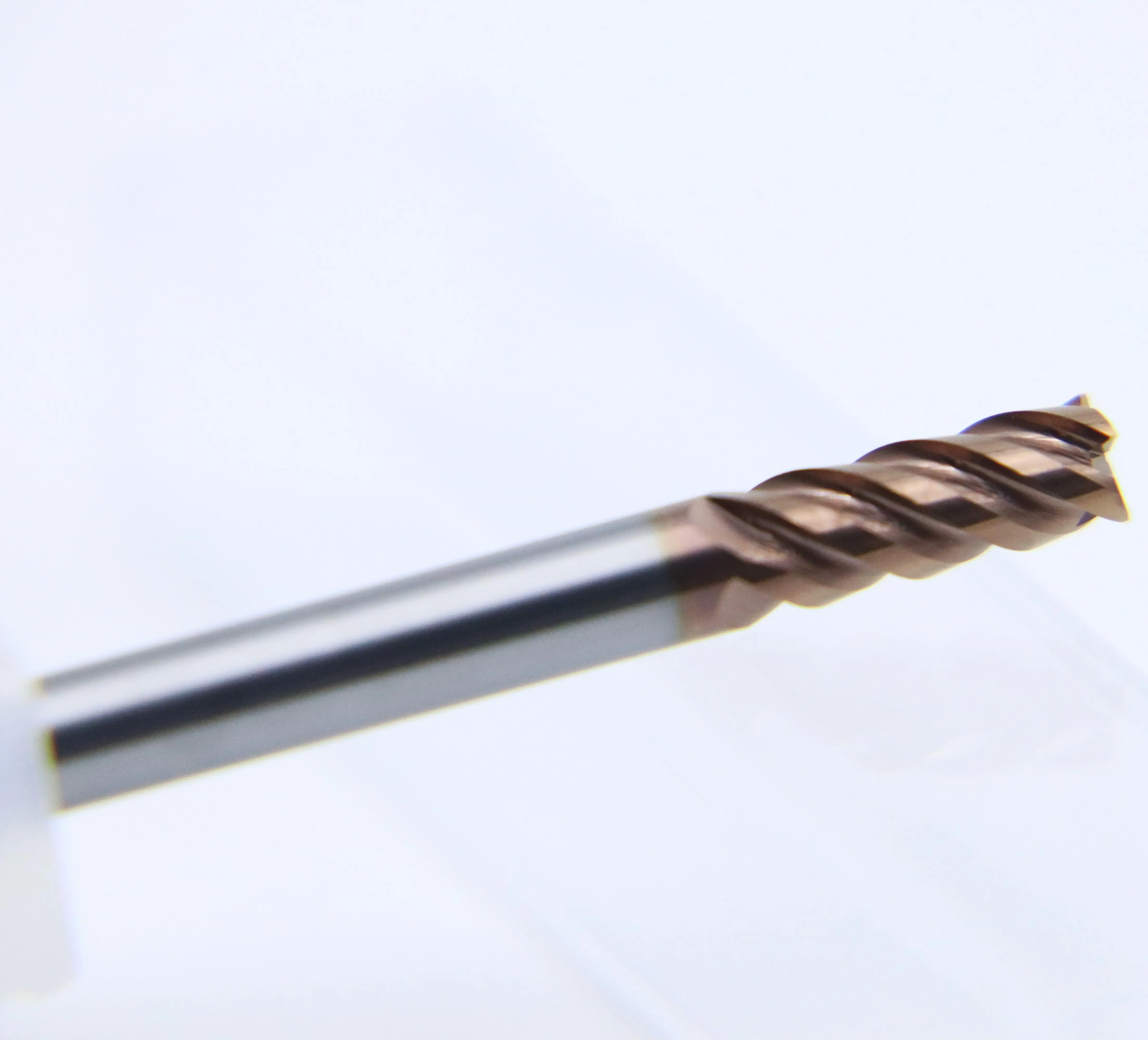 

CNC Tools Carbide Endmill Square Milling Cutter for Cutting Alloy Steels 4-edge Cutting Tools