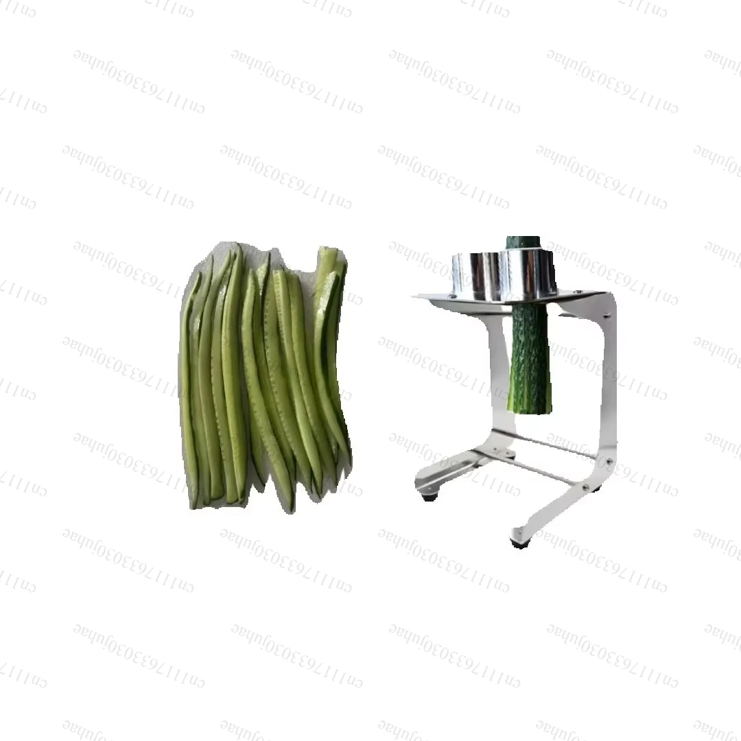 SU304 Manual Cucumber Strip Cutting Machine - Carrot Slicer for Sushi Making Cucumber Chopper Manual Cutting Tool