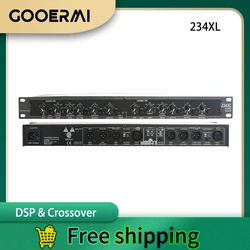 GOOERMI 234XL Audio Equipment Professional 2/3-Way Stereo 4/-Way Crossover Equlization Factory Whosesale For Stage