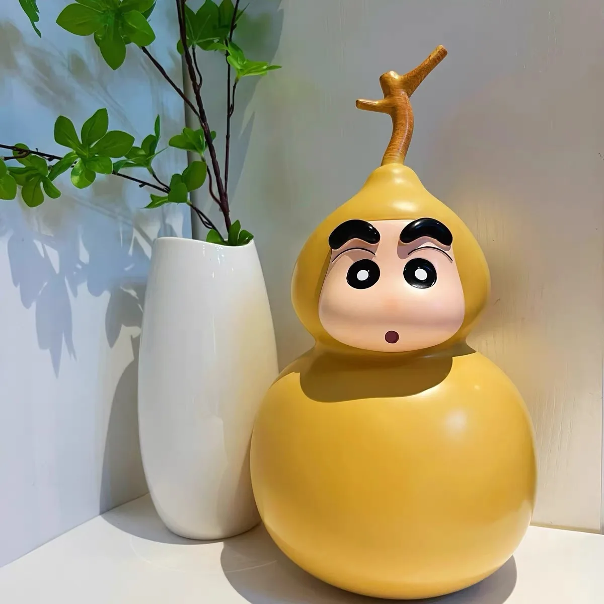 Figura de Anime de Crayon Shin-chan Gk Cos Gourd, modelo de Pvc, muñeca Xiaoxin, figura de escritorio, juguete en Stock, modelo de decoración, 18,5/28,5 cm