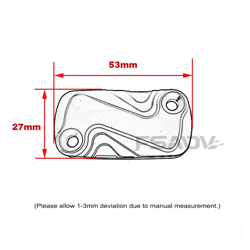 For Suzuki GSX-S750 Motorcycle Rear Brake Pump Fluid Tank Oil Cup Reservoir Guard Cover Protector GSXS750 GSXS 750 2017-2023