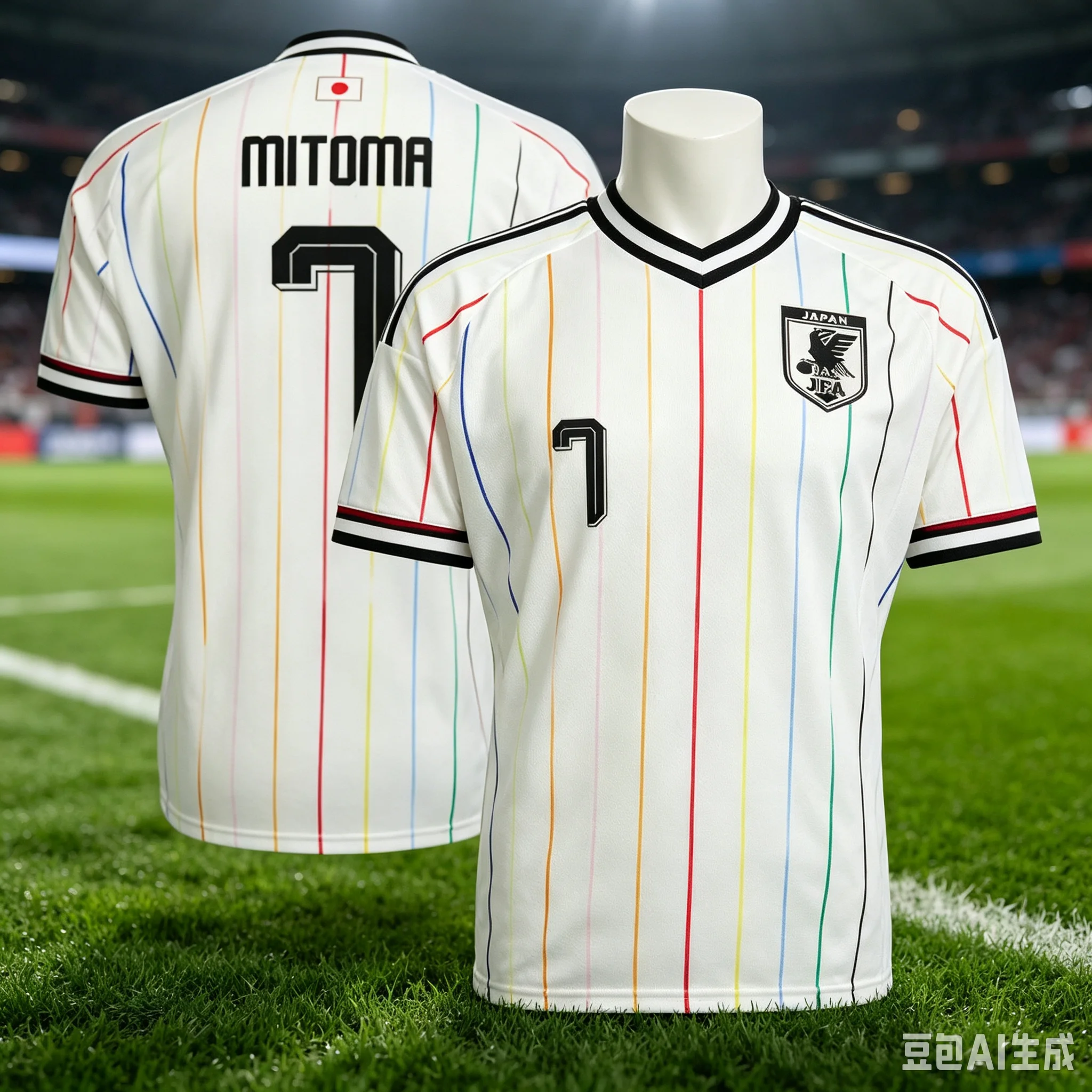 Japan 2026 Home Soccer Jersey Mitoma 7 Football Shirt Men Short Sleeve Breathable Sport Training Uniform Fans Version Match Wear