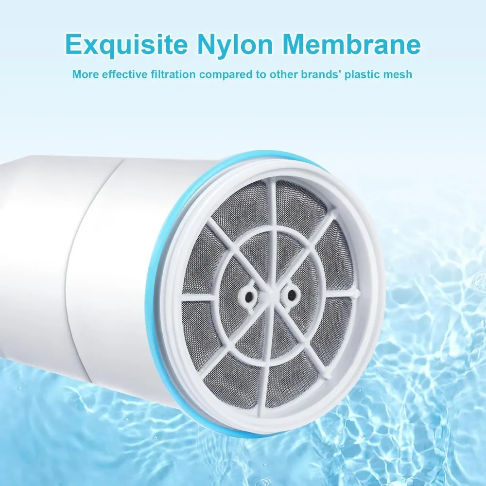 الأفضل - 12 عبوة، استبدال فلتر المياه TDS المحدث 6 مراحل 0، يزيل 99.99% من الرصاص والكلور والفلورايد، PFOA/PFOS، عرض ساخن.