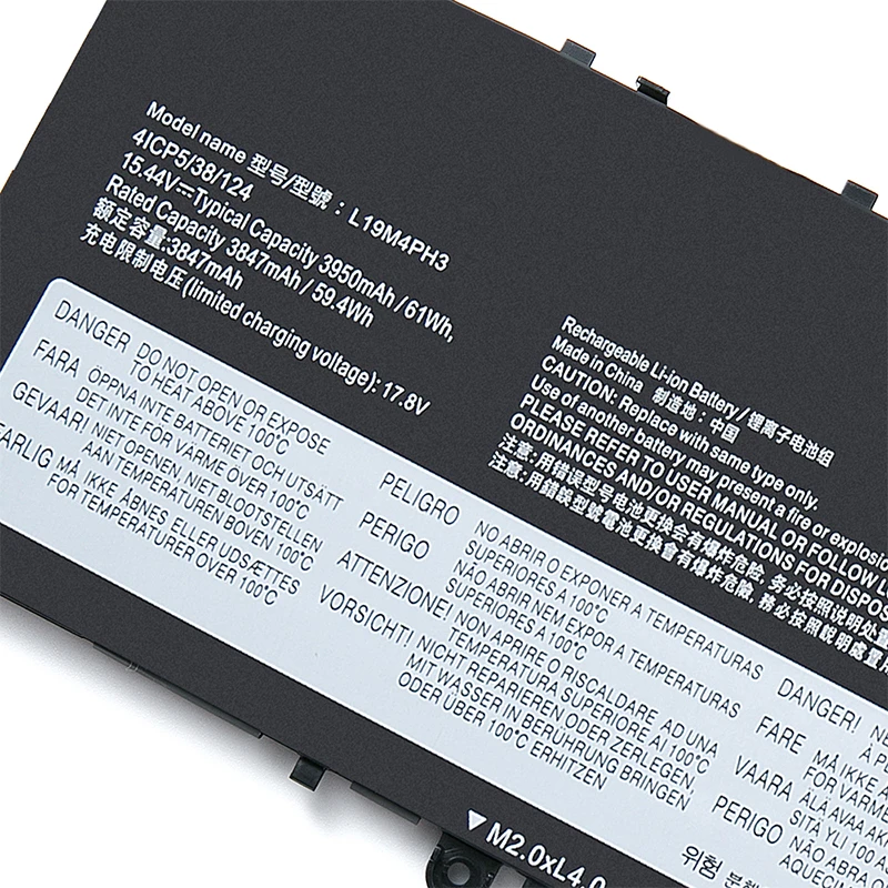 Baterai Laptop 3950Mah L19M4PH3 L19D4PH3 L19C4PH3 untuk Lenovo YOGA SLIM 7 PRO 14ACH5,14IAH7,14IAP7 14IHU5 14ITL5 14ACH5 5B10Z495