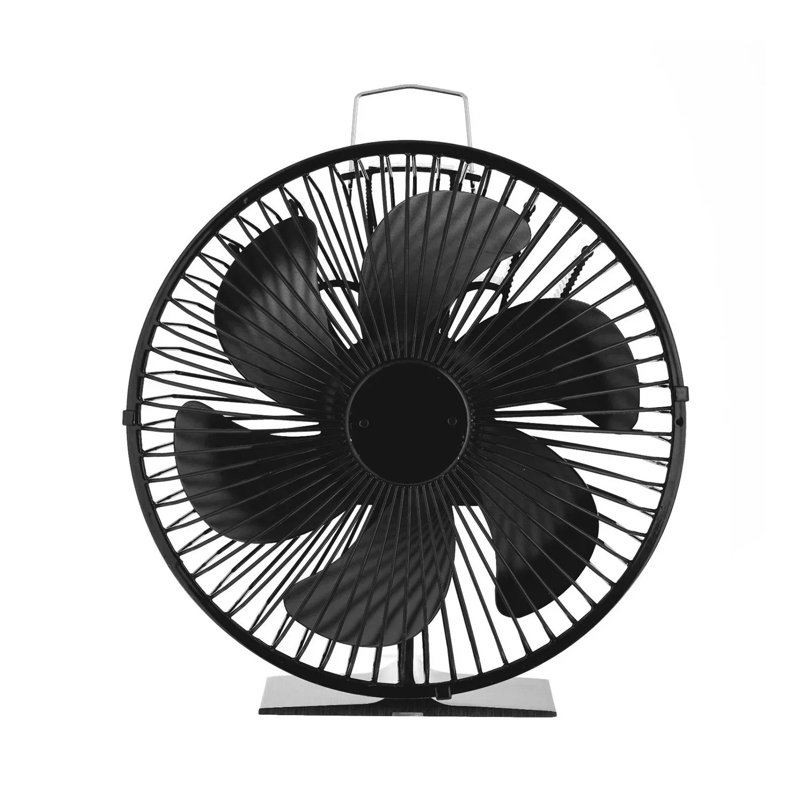 Improve Home Comfort and Protect Your Family with the Aluminum Alloy Fireplace Fan 6 Blades and Protective Cover