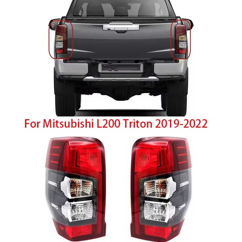 Car Accessories Tail Light Assembly Rear Modified Turn Signal Lamp Fit For Mitsubishi L200 Triton 2019-2022 8330B213 8330B214