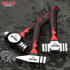 DELIXI ECECTRIC مطرقة مخلب صغيرة متعددة الوظائف ، مطرقة مضادة للانزلاق ومقاومة للصدمات ، أداة يدوية احترافية لأعمال النجارة المغناطيسية أعلى 8 مبيعات مطرقة أوتوماتيكية للأظافر - No4