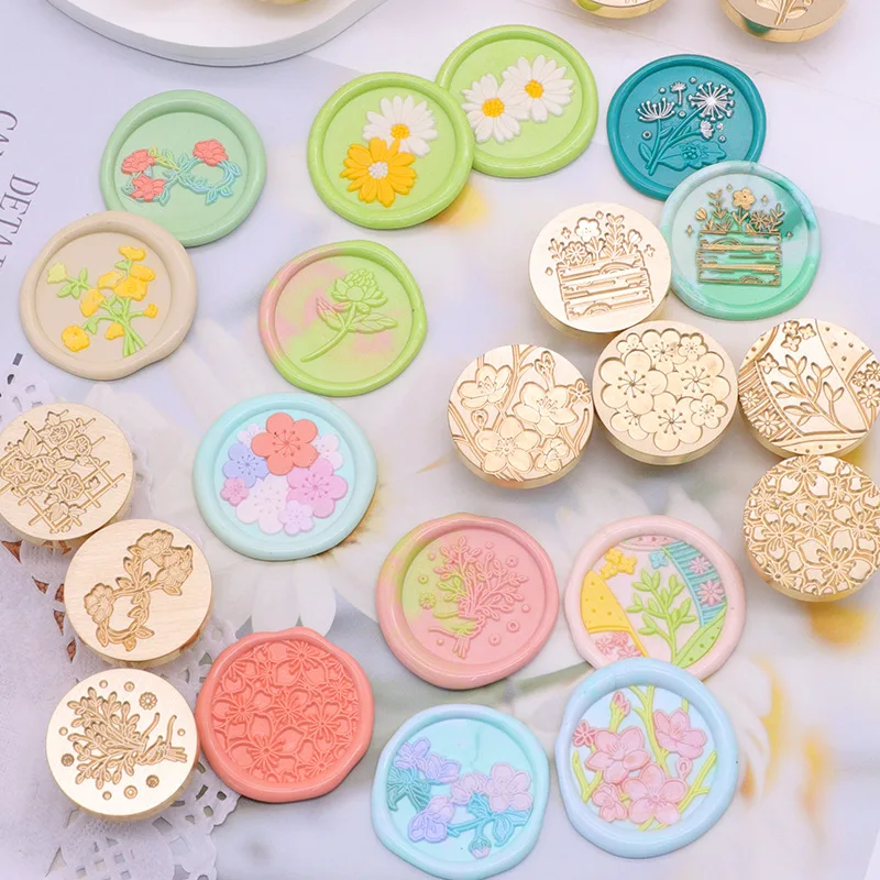 

Краска для печати головы одуванчика гинкго и другие зеленые растения 2,5 см/0,98 дюйма, краска с медной головкой, студенческая ручная работа, сделай сам, подарок для ручного счета для