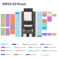 ESP32-S3 -CAM Development Board Wifi Bluetooth Module Onboard Esp32-S3-N16R8 Module Dual Type-C