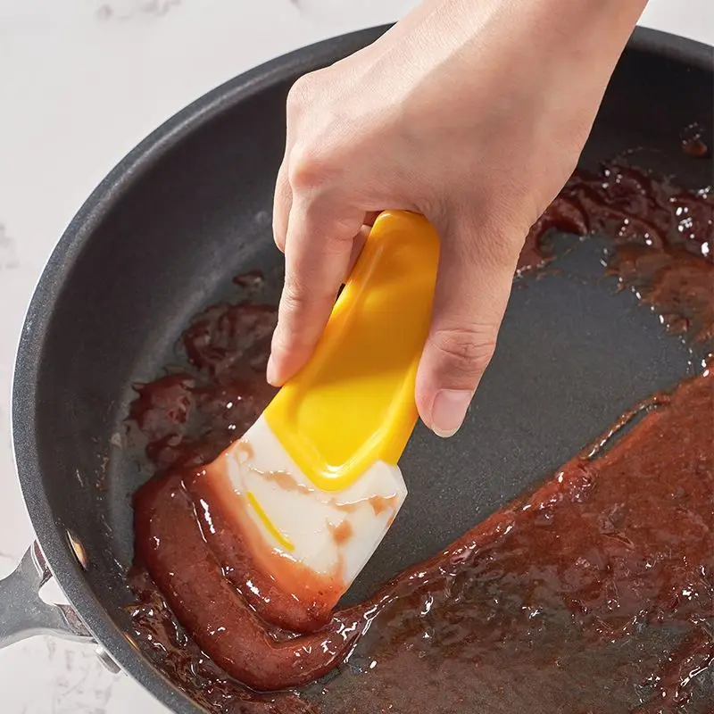 1Pc Kitchen Cleaning Knife Silicone Material Multifunction for Refrigerator Hood Pan Oil Bottom Cleaning image 5