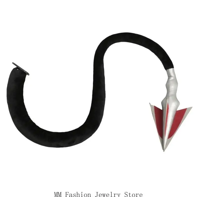 D0UB Pelziger Plüsch-Tierohr-Haarreif, Fursuit-Schwanz, einfach zu tragendes Kostümzubehör für Cosplay-Events,