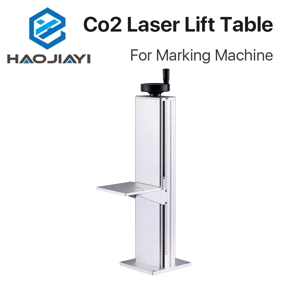 Support de colonne de levage sur axe Z de marquage laser CO2, 500mm, 800mm, recommandé, 8kg de charge pour la gravure laser CO2/fibre Maxchine